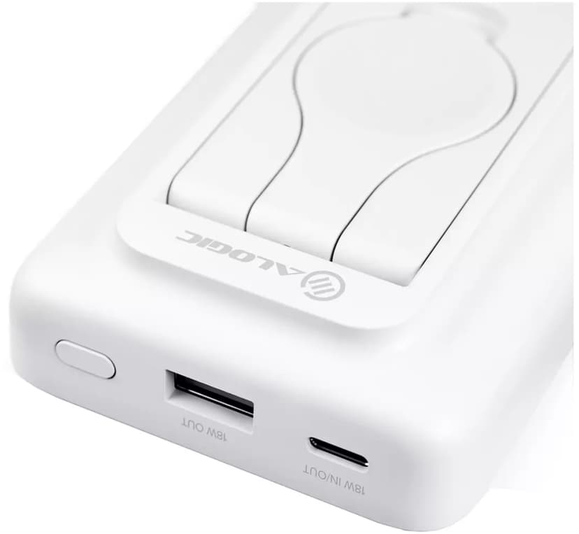 Alogic 4-i-1 Magsafe Wireless Powerbank 10000mAh Silver, Vit