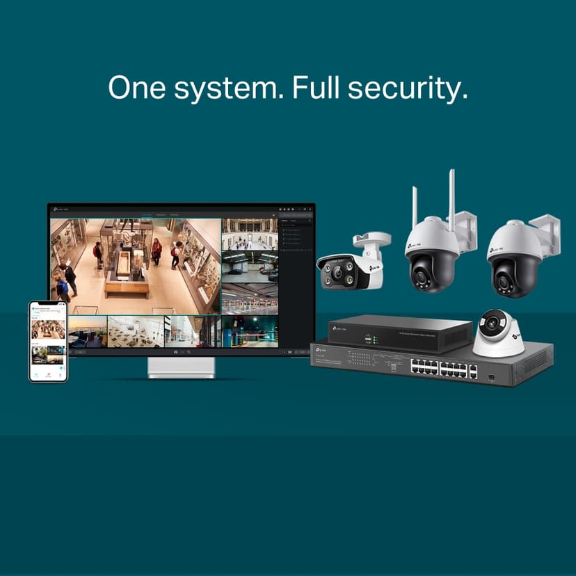 TP-Link Vigi C540-w 4mm 4MP Full-color Network Camera