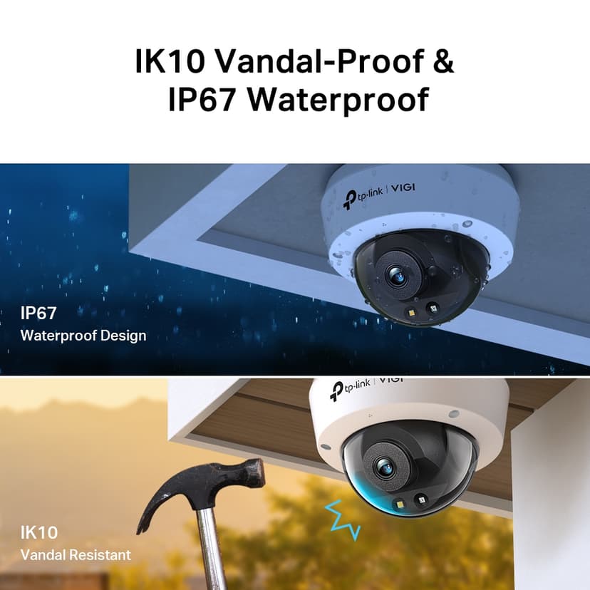 TP-Link Vigi C240 4mm 4MP Color Dome Network Camera