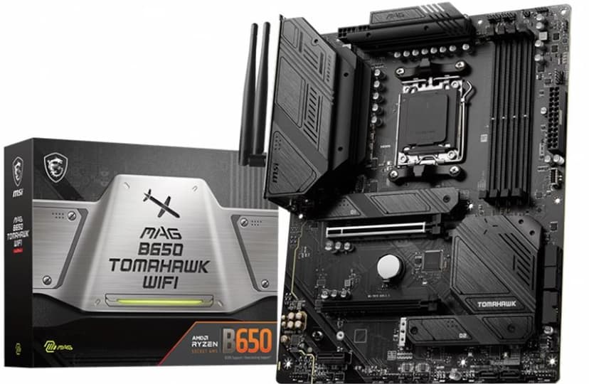 MSI MAG B650 Tomahawk WIFI AM5 ATX Moderkort