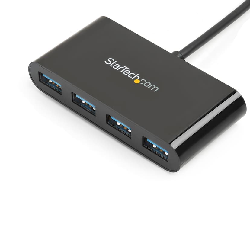 Startech StarTech.com 4 poorts USB 3.0 hub - 5Gbps - USB-C naar 4x USB-A met busvoeding USB 3.2 Gen 1 (3.1 Gen 1) Type-C USB 3.2 Gen 1 (3.1 Gen 1) Type-A