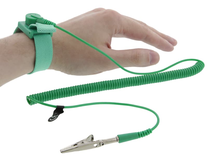 Deltaco Antistatic Armband Esd 1.5m