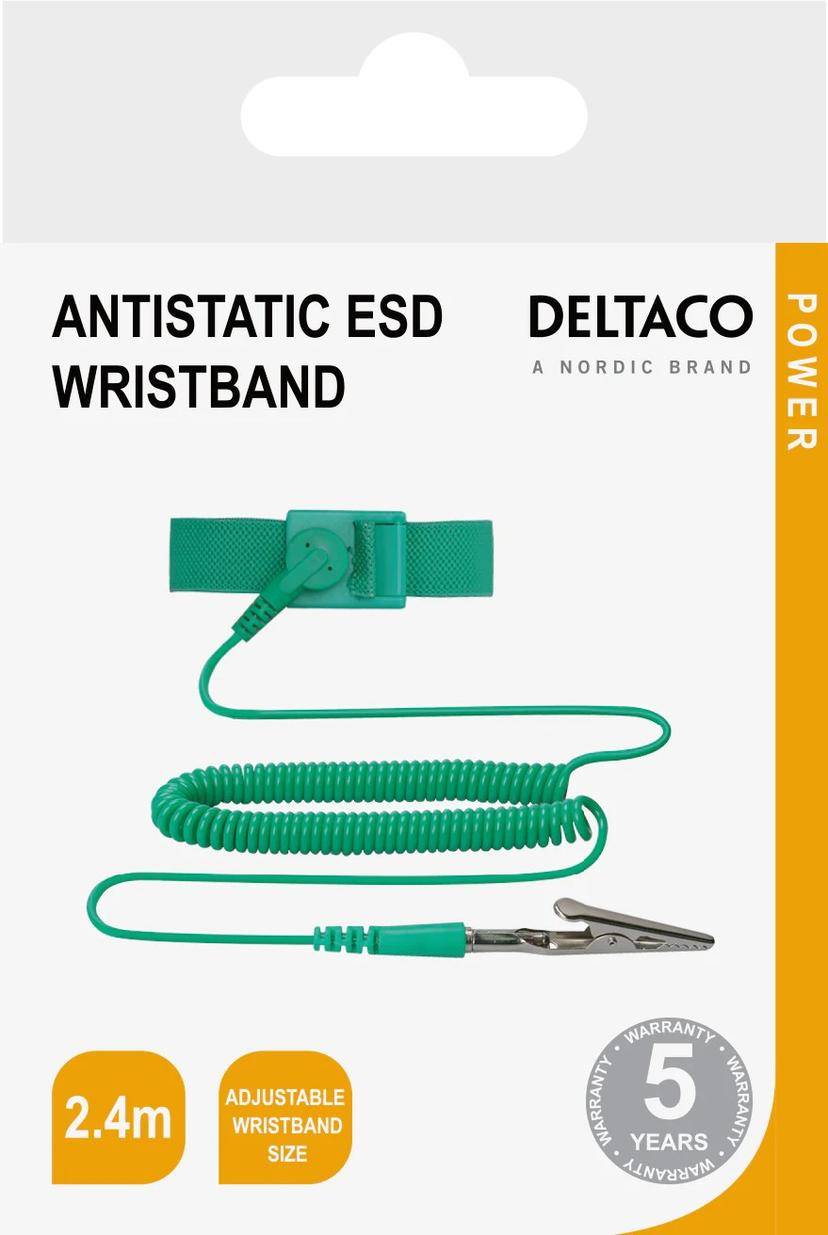 Deltaco Esd Armledsband