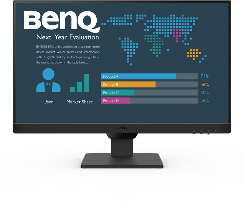 BenQ BL2490 23.8" 1920 × 1080pixels IPS 16:9 100Hz