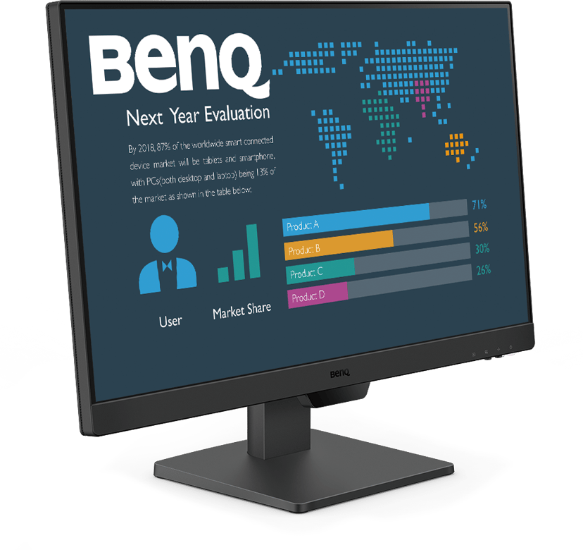 BenQ BL2490 23.8" 1920 x 1080pixels IPS 16:9 100Hz