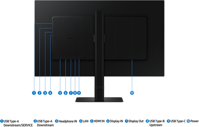 Samsung ViewFinity S6 S60UD USB-C 27" 2560 x 1440pixels IPS 16:9 100Hz