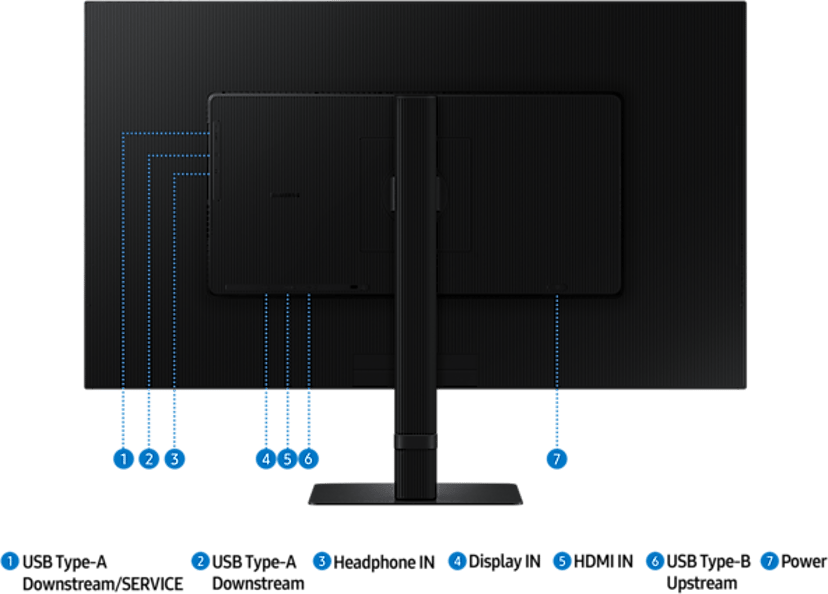Samsung ViewFinity S32D800E 32" 3840 x 2160pixels VA 16:9 60Hz