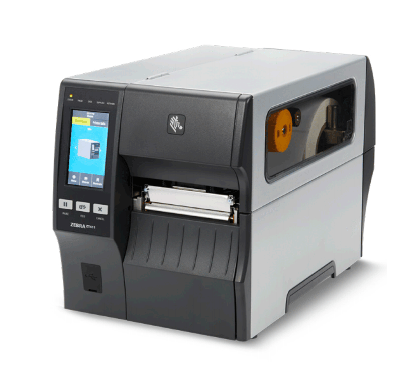 Zebra ZT411 TT 203 dpi 4" USB/Serial/LAN/BT Color Display