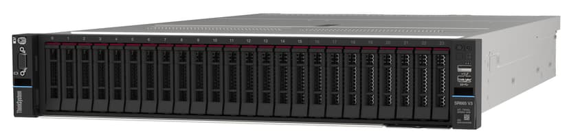 Lenovo ThinkSystem SR665 V3 servrar Rack (2U) AMD EPYC 9174F 4,1 GHz 32 GB DDR5-SDRAM 1800 W