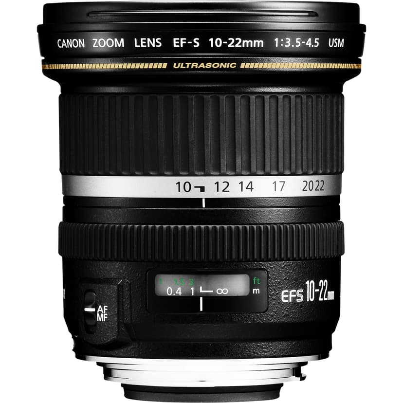 Canon EF-S laajakulmaobjektiivi zoomilla Canon EF-S