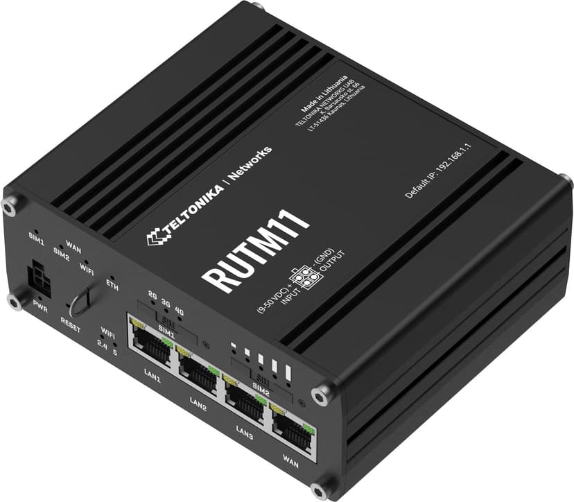 Teltonika RUTM11 Industrial Wifi LTE-Router