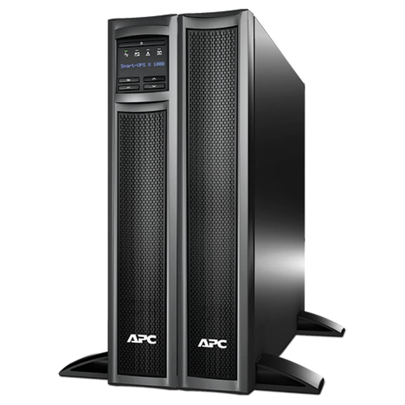 APC Smart-UPS X SMX1000I Noodstroomvoeding - 1000VA, 8x C13 uitgang, USB