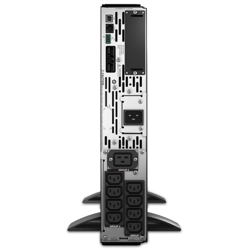 APC Smart-UPS X SMX2200RMHV2U Noodstroomvoeding - 8x C13, 2x C19 uitgang, USB, 2200VA