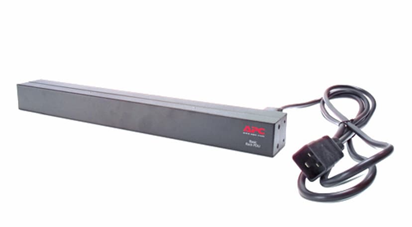 APC Basic Rack PDU grenuttag 12 AC-utgångar 0U/1U Svart
