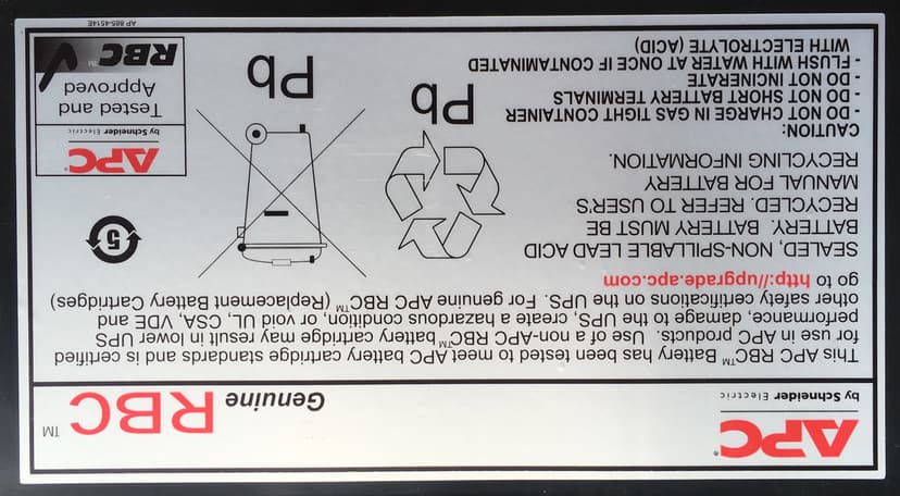 APC Utbytesbatteri #140