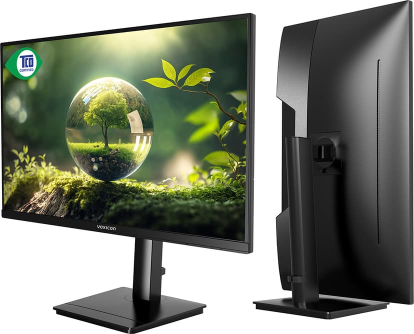 Voxicon D27FT9U Ergonomisk skærm USB HUB TCO 9 27" 2560 x 1440pixels IPS 16:9 100Hz