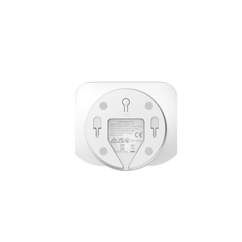 Eufy Inomhuskamera S350 4K Pan & Tilt Vit