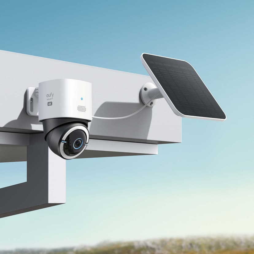 Eufy IP-säkerhetskamera S330 Bullet 4G LTE Utomhus 4K Pan/Tilt Vit