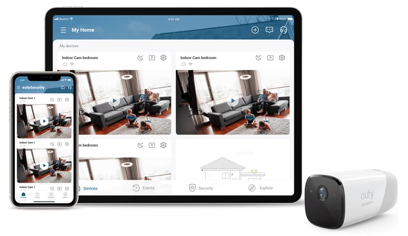 Eufy eufyCam 2 Pro 2-Pack + Base n