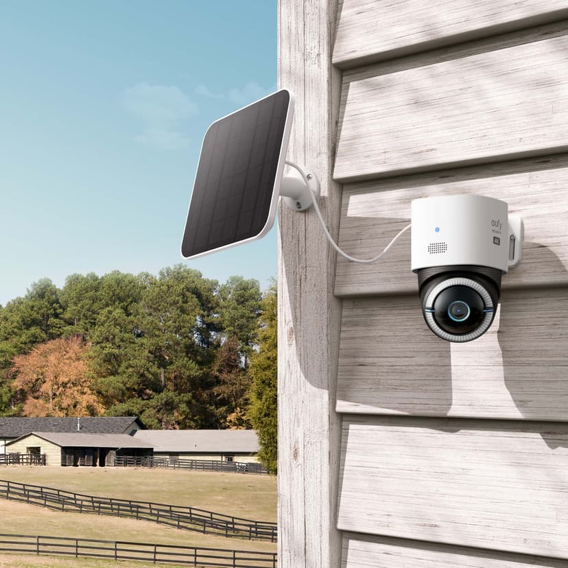 Eufy IP-Sikkerhedskamera S330 Bullet 4G LTE Udendørs 4K Pan/Tilt Hvid