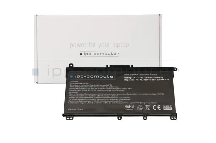 HP 3-cell 11.55v 41wh 3600mah Li-ion Replacement Battery