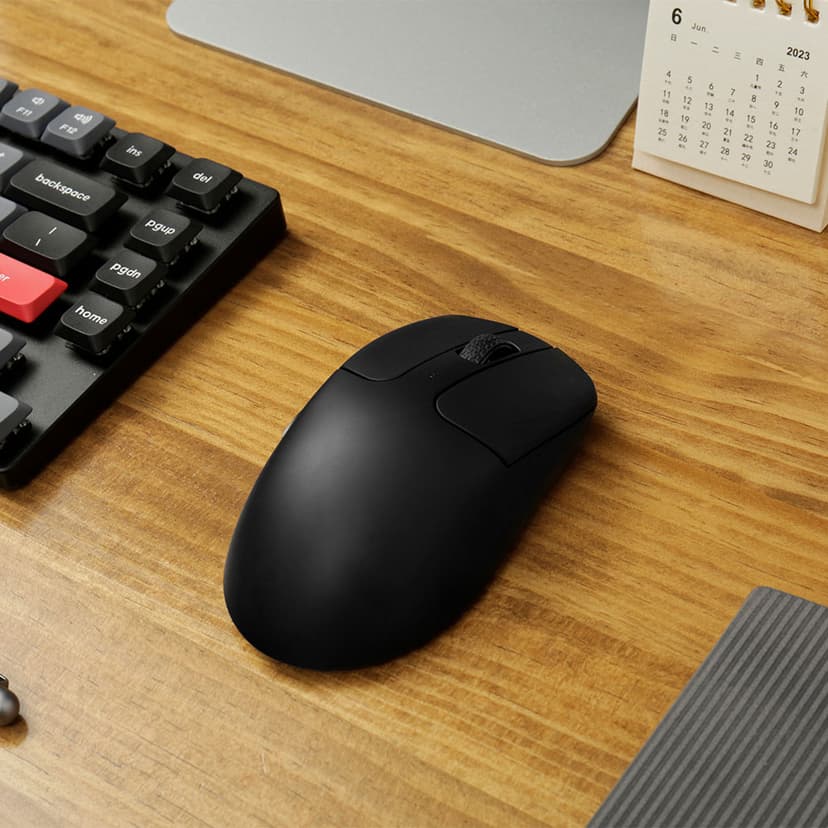 Keychron M2 Wireless Mouse Black RF Wireless + Bluetooth + USB-C