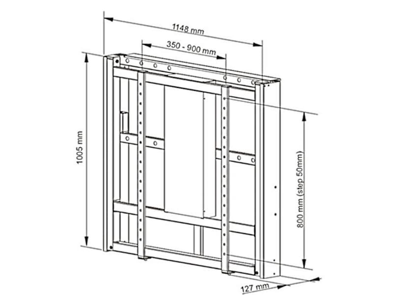 Multibrackets M Motorized Wallmount HD