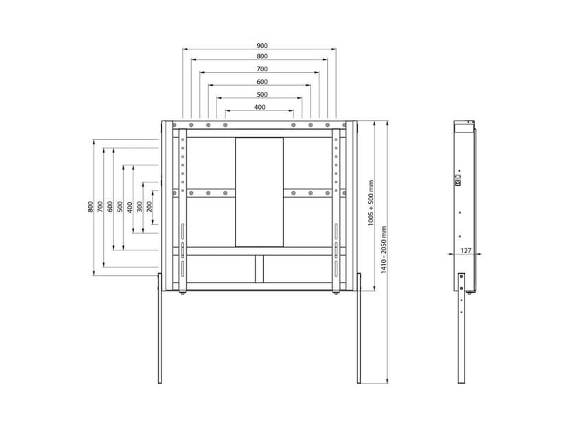 Multibrackets M Motorized Wallmount HD