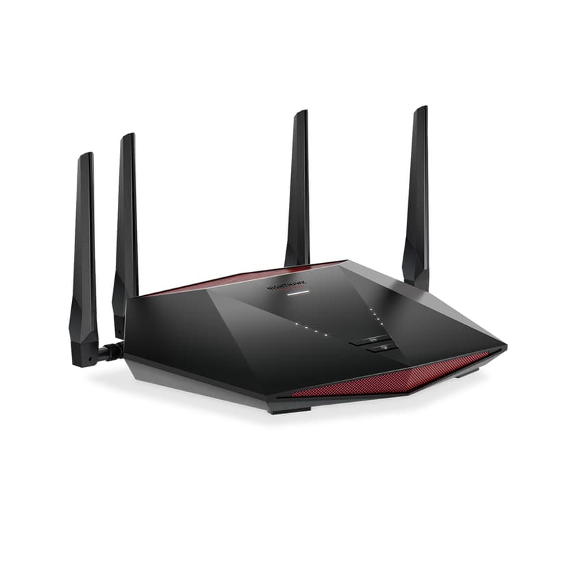 Netgear Nighthawk XR1000 WiFi 6 Gaming Router trådlös router Gigabit Ethernet Dual-band (2,4 GHz / 5 GHz) Svart