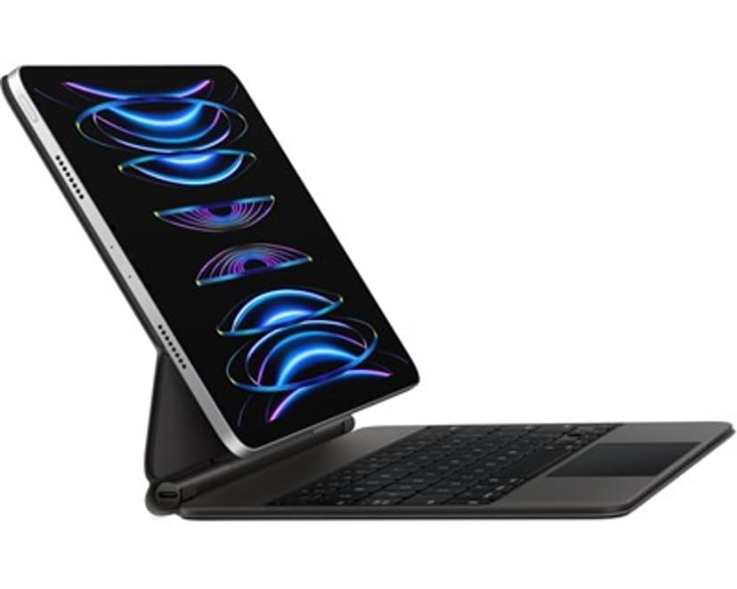 Apple Magic Keyboard iPad Air 10.9" 4th gen, iPad Air 10.9" 5th gen, iPad Air 11" (2024), iPad Pro 11" 3rd gen, iPad Pro 11" 4th gen Norsk Sort