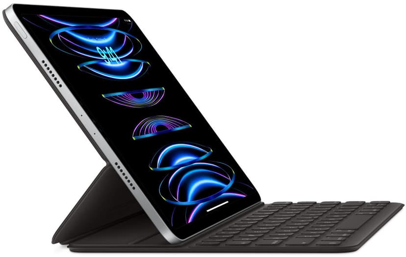 Apple Smart Keyboard Folio iPad Air 10.9" 4th gen, iPad Air 10.9" 5th gen, iPad Air 11" (M2), iPad Pro 11" 3rd gen, iPad Pro 11" 4th gen Dansk Svart