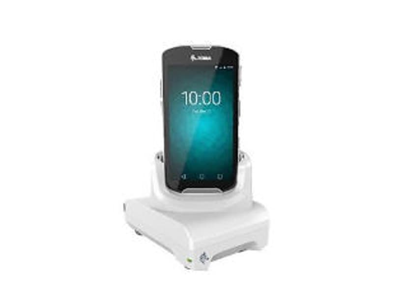 Zebra Charge Cradle HealthCare USB 1-Slot With Power Supply/Cable - TC51 HC Hvid
