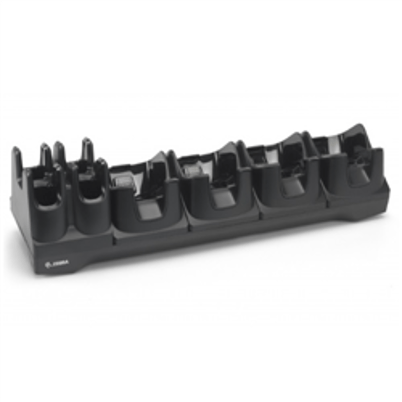 Zebra 4-Slot Laddare (Endast docka) Med 4-Slot Extrabatteri Laddare (Endast Laddare)
