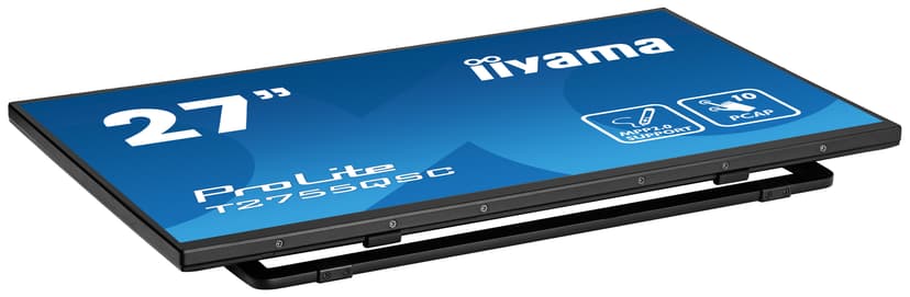 iiyama ProLite T2755QSC-B1 27" IPS WQHD PCAP USB Svart 27" 2560 x 1440pixels IPS 16:9 75Hz