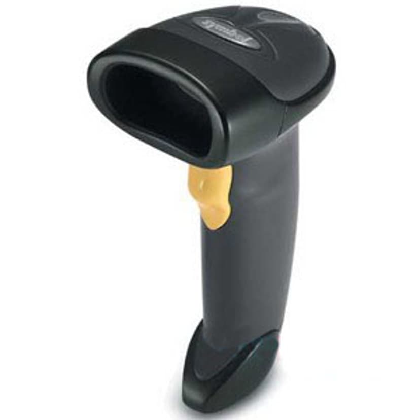 Zebra LS2208 USB-set Zwart, incl. standaard
