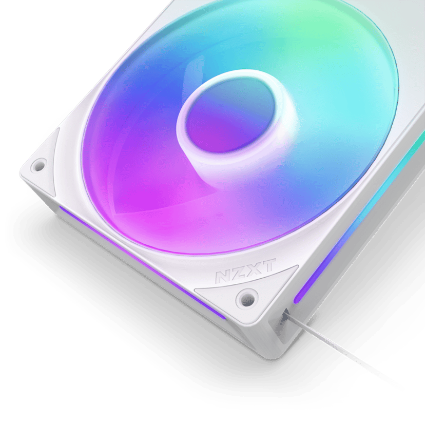 NZXT NZXT F240 RGB Core 240MM UNI-Body Fläkt Vit