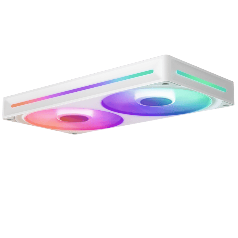 NZXT NZXT F240 RGB Core 240MM UNI-Body Fläkt Vit