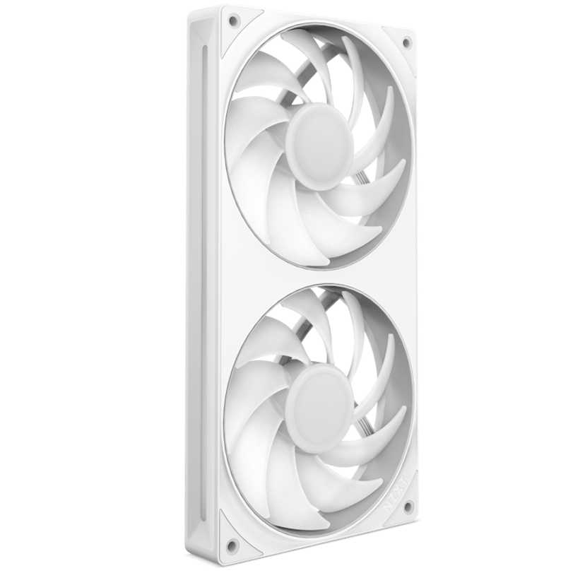 NZXT NZXT F240 RGB Core 240MM UNI-Body Fläkt Vit