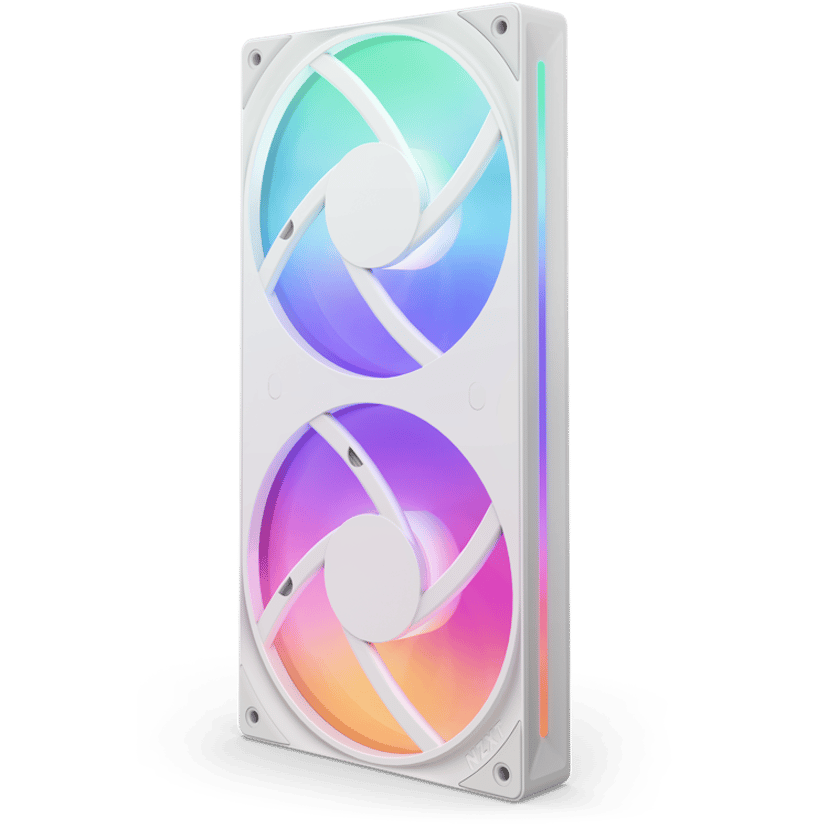 NZXT NZXT F240 RGB Core 240MM UNI-Body Fläkt Vit