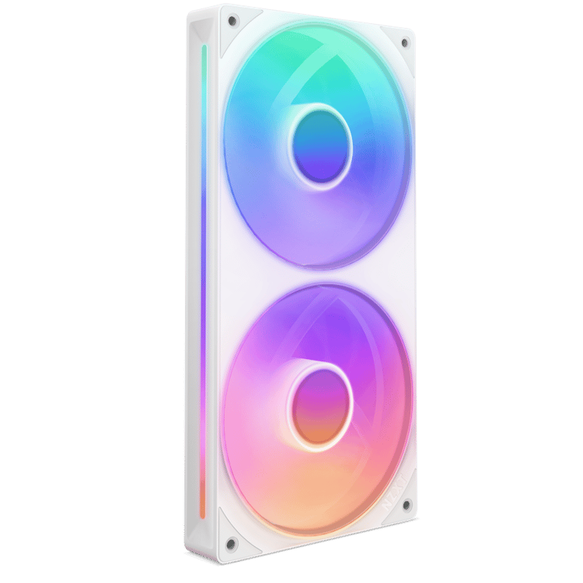NZXT NZXT F240 RGB Core 240MM UNI-Body Tuuletin Valkoinen