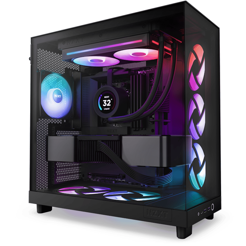 NZXT NZXT F240 RGB Core 240MM UNI-Body Tuuletin Musta