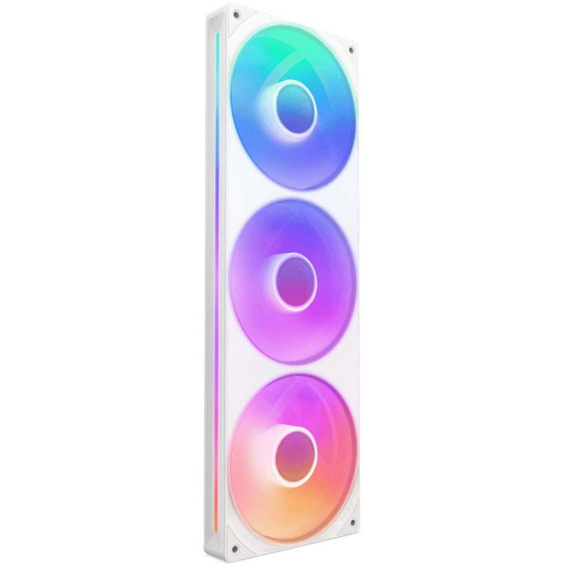 NZXT NZXT F360 RGB Core 360MM UNI-Body Vifte Hvit
