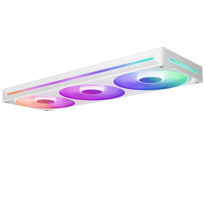 NZXT NZXT F360 RGB Core 360MM UNI-Body Vifte Hvit