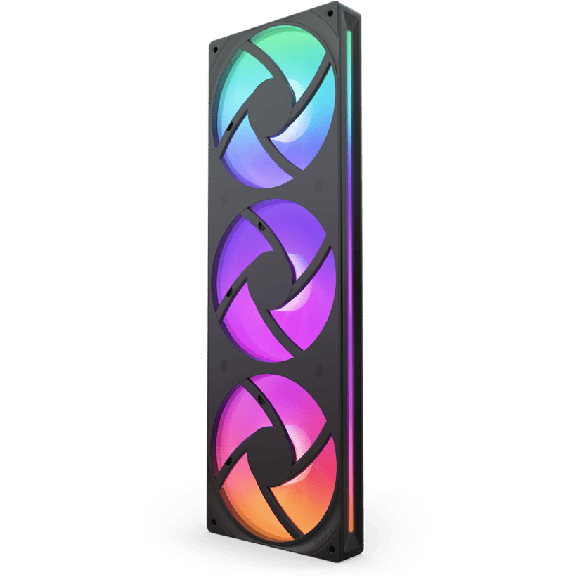 NZXT NZXT F360 RGB Core 360MM UNI-Body Fläkt Svart