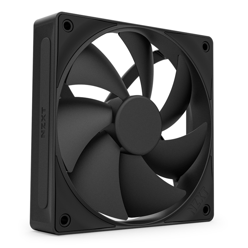 NZXT NZXT F120P V2 Static Pressure Fläkt Svart