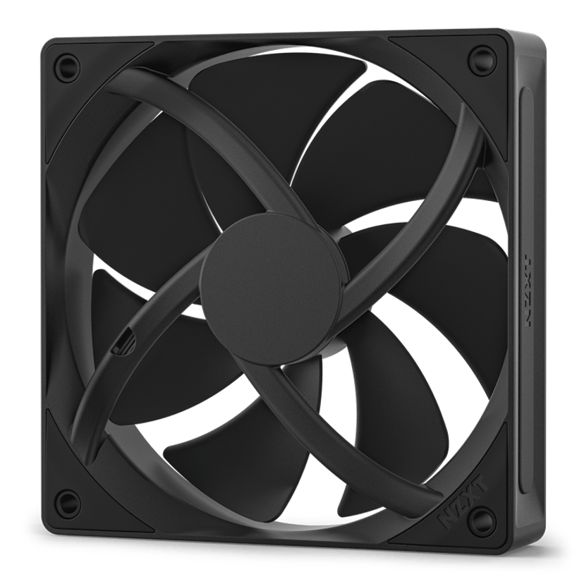 NZXT NZXT F120P V2 Static Pressure Fläkt Svart