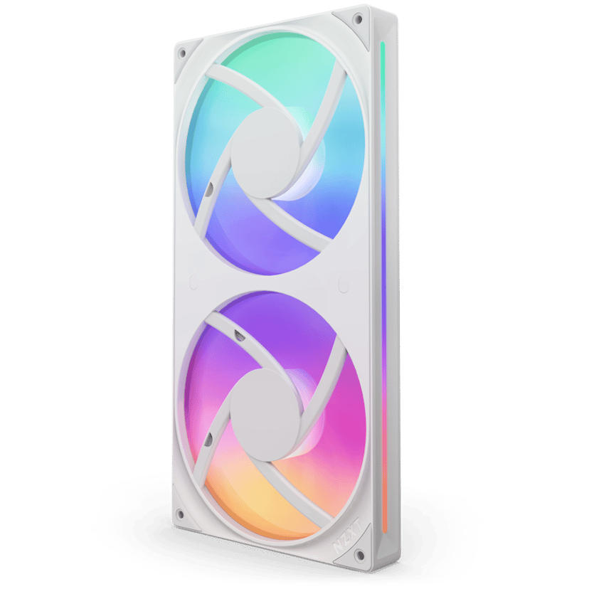 NZXT NZXT F280 RGB Core 280MM UNI-Body Tuuletin Valkoinen