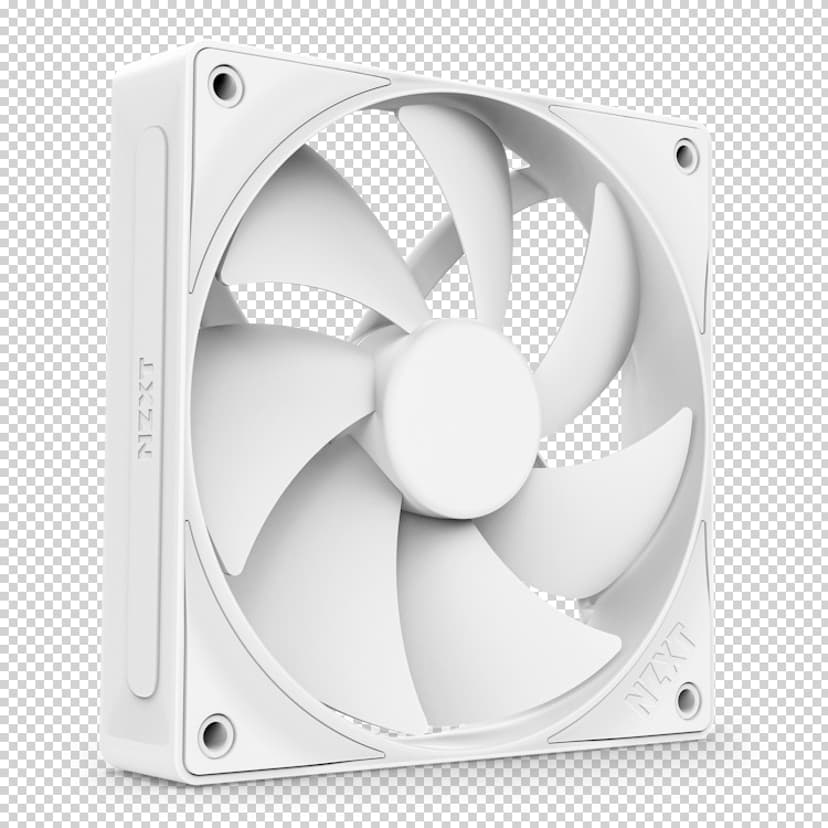 NZXT NZXT F120P V2 Static Pressure Vifte Hvit