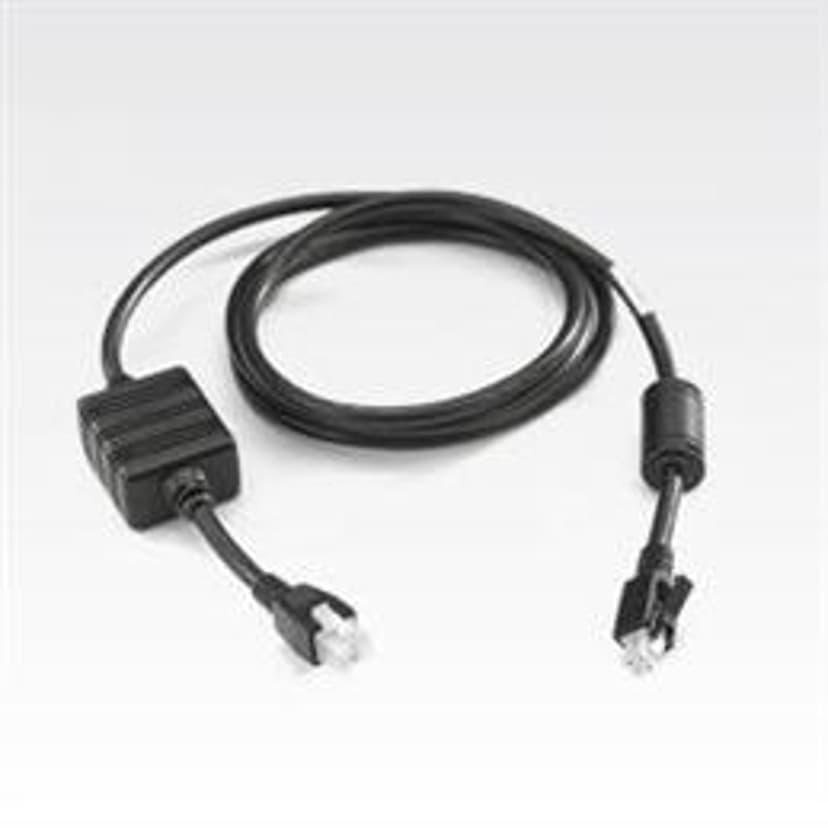 Zebra Cable Assy DC Power Cord - 4 Slot Charger Musta
