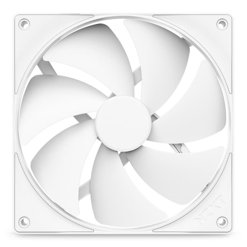NZXT NZXT F140P V2 Static Pressure Fläkt Vit